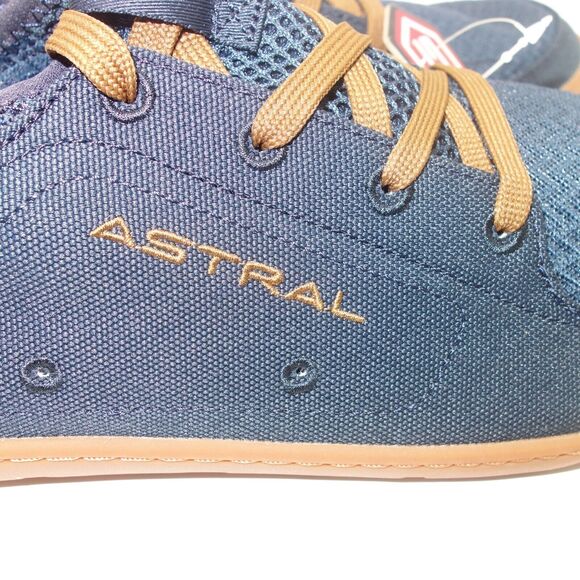 NEW Astral Loyak Men's 10 Shoes Navy Blue & Brown Water Barefoot Minimalist - Picture 7 of 8